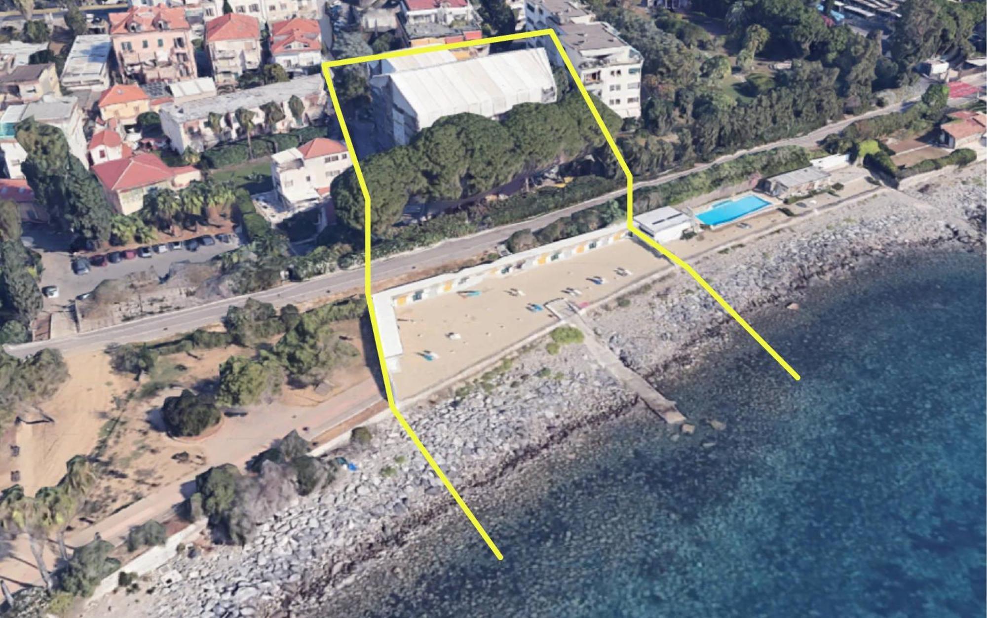 Tirrenia Beach House - Sea Front With Private Beach سانريمو المظهر الخارجي الصورة